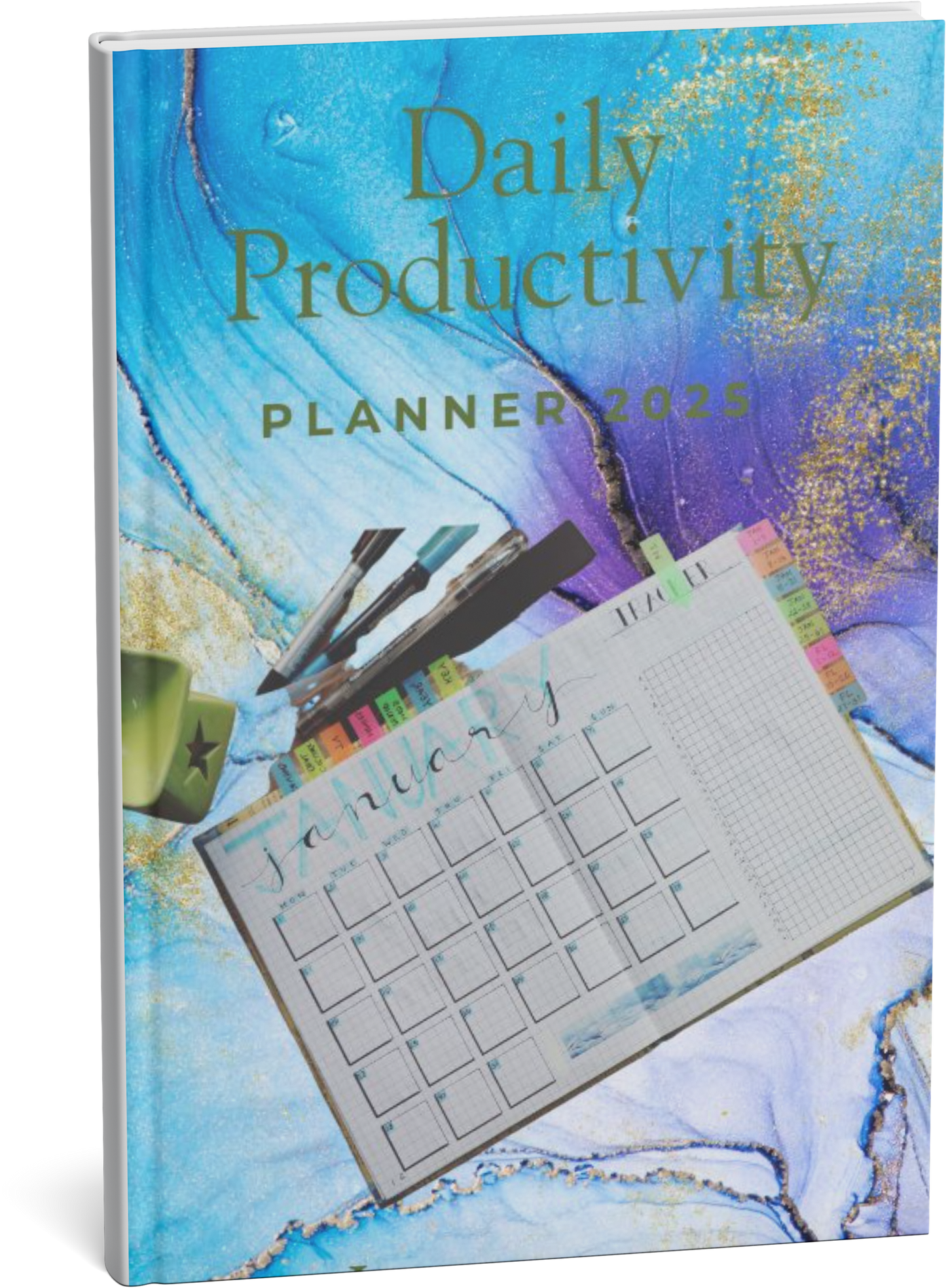 Daily Productivity Planner 2025