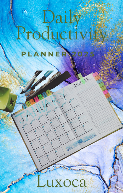 Daily Productivity Planner 2025